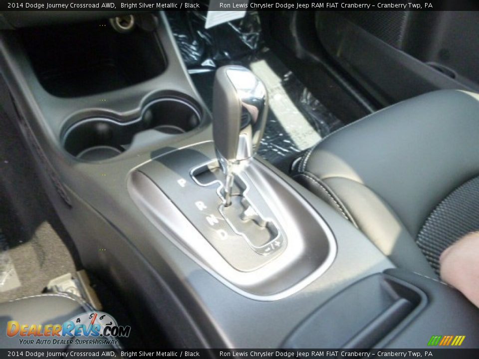 2014 Dodge Journey Crossroad AWD Bright Silver Metallic / Black Photo #17