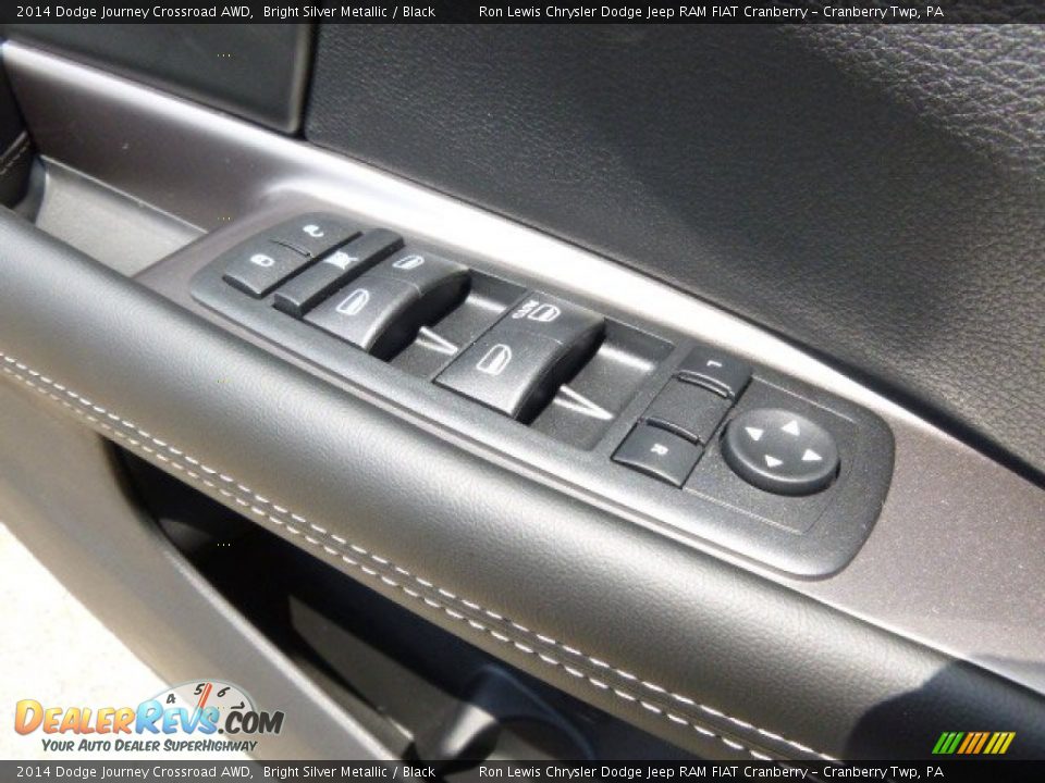 2014 Dodge Journey Crossroad AWD Bright Silver Metallic / Black Photo #18