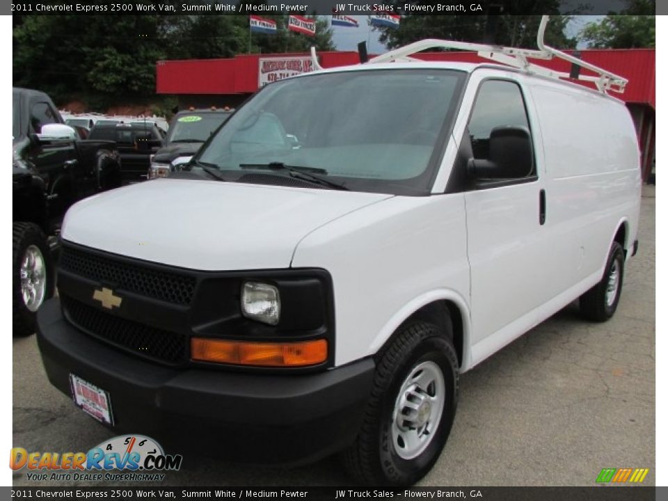 2011 Chevrolet Express 2500 Work Van Summit White / Medium Pewter Photo #1