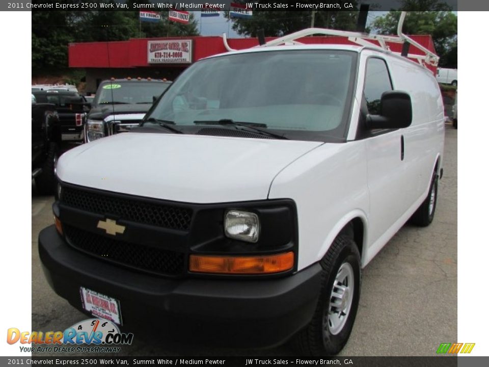 2011 Chevrolet Express 2500 Work Van Summit White / Medium Pewter Photo #2