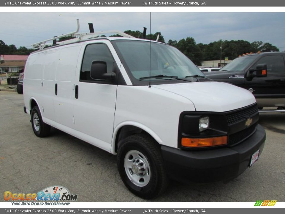 2011 Chevrolet Express 2500 Work Van Summit White / Medium Pewter Photo #5