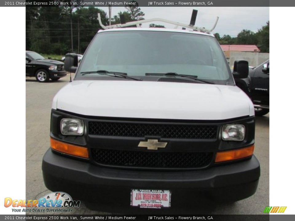 2011 Chevrolet Express 2500 Work Van Summit White / Medium Pewter Photo #8