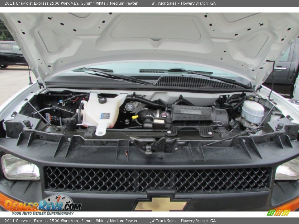 2011 Chevrolet Express 2500 Work Van Summit White / Medium Pewter Photo #9