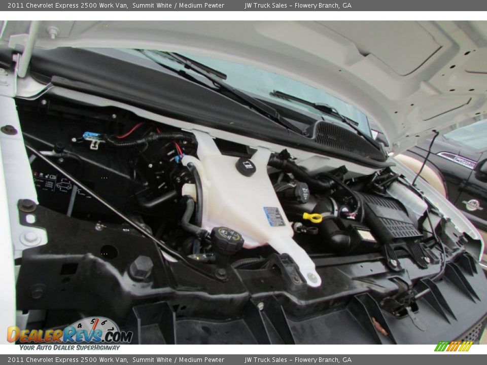 2011 Chevrolet Express 2500 Work Van Summit White / Medium Pewter Photo #10
