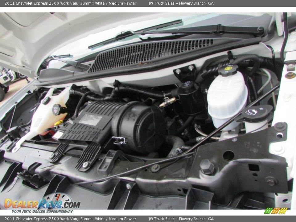 2011 Chevrolet Express 2500 Work Van Summit White / Medium Pewter Photo #11