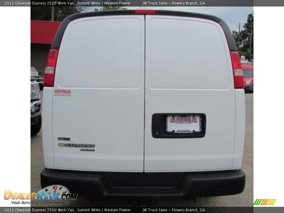 2011 Chevrolet Express 2500 Work Van Summit White / Medium Pewter Photo #12