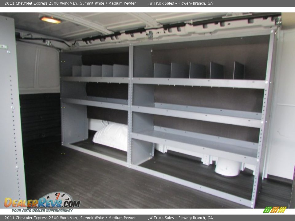 2011 Chevrolet Express 2500 Work Van Summit White / Medium Pewter Photo #22