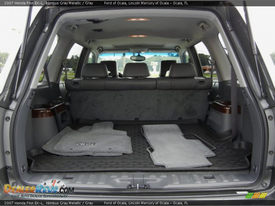 2007 Honda Pilot EX-L Nimbus Gray Metallic / Gray Photo #10