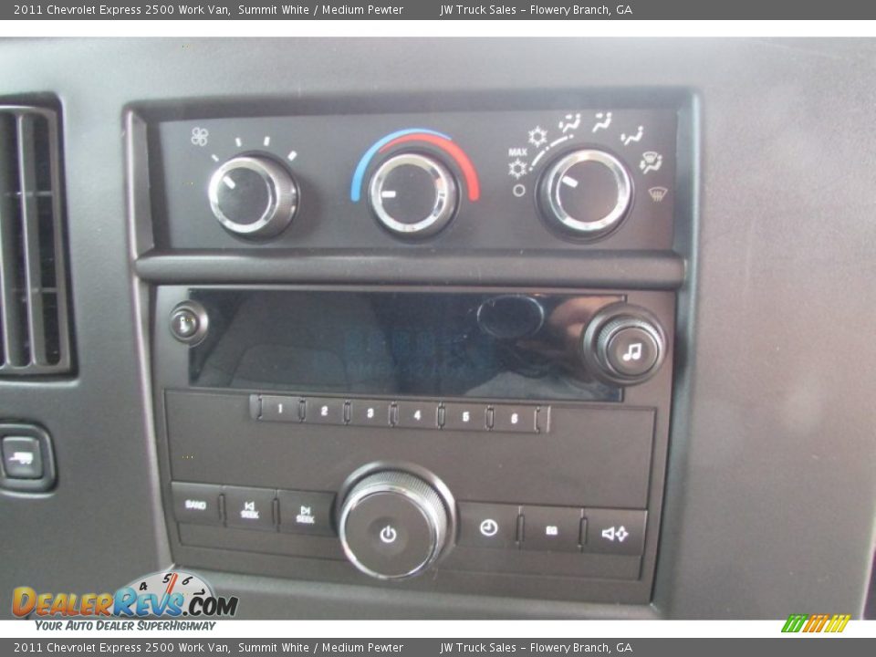 2011 Chevrolet Express 2500 Work Van Summit White / Medium Pewter Photo #30