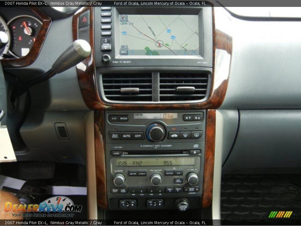 2007 Honda Pilot EX-L Nimbus Gray Metallic / Gray Photo #23
