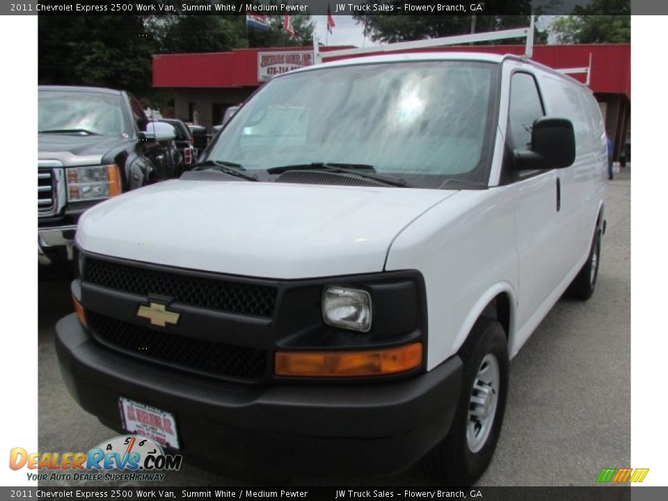 2011 Chevrolet Express 2500 Work Van Summit White / Medium Pewter Photo #1