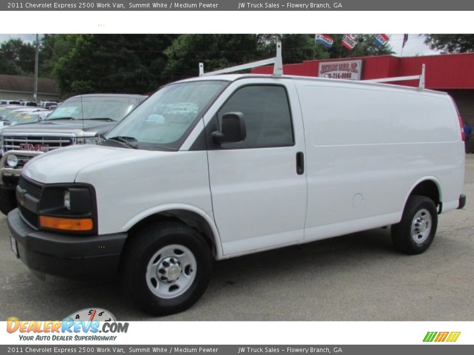 2011 Chevrolet Express 2500 Work Van Summit White / Medium Pewter Photo #2