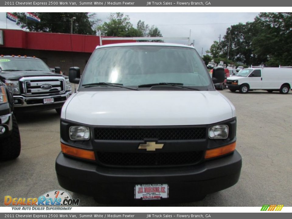 2011 Chevrolet Express 2500 Work Van Summit White / Medium Pewter Photo #7