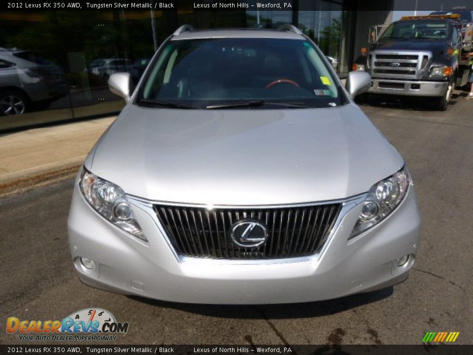 2012 Lexus RX 350 AWD Tungsten Silver Metallic / Black Photo #2