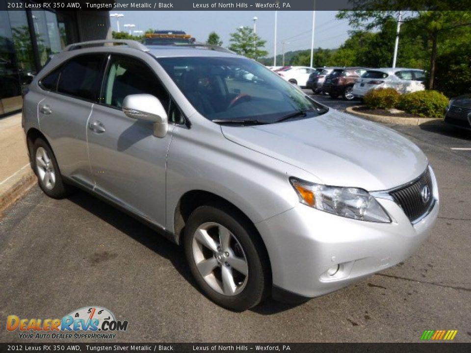 2012 Lexus RX 350 AWD Tungsten Silver Metallic / Black Photo #3