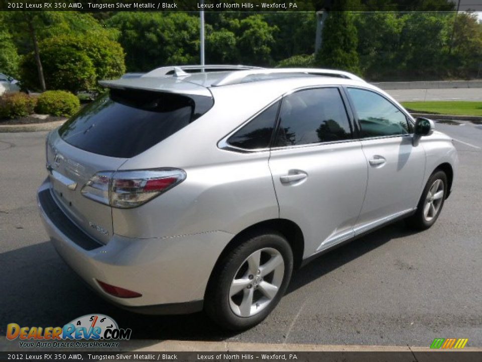 2012 Lexus RX 350 AWD Tungsten Silver Metallic / Black Photo #5