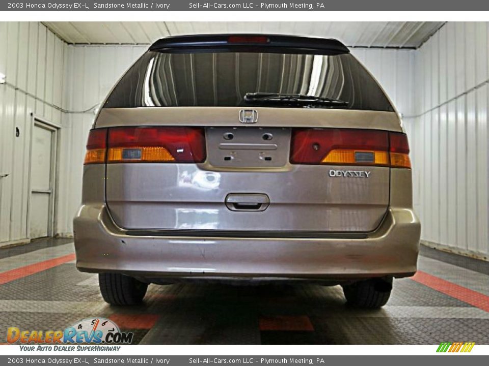 2003 Honda Odyssey EX-L Sandstone Metallic / Ivory Photo #6