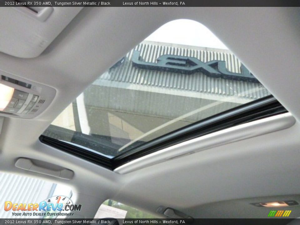 2012 Lexus RX 350 AWD Tungsten Silver Metallic / Black Photo #13