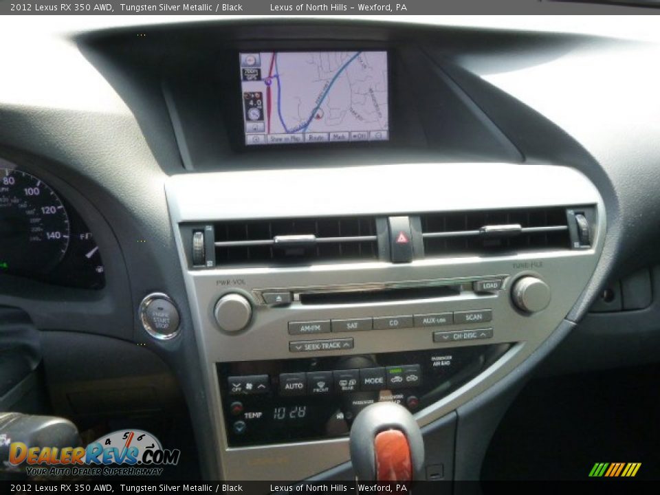 2012 Lexus RX 350 AWD Tungsten Silver Metallic / Black Photo #14