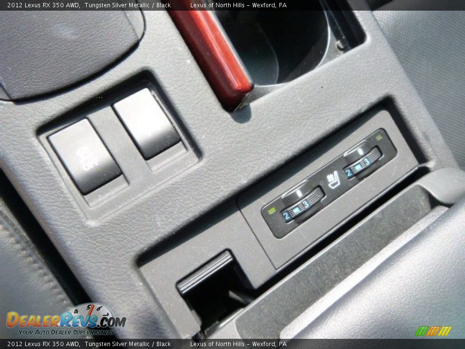 2012 Lexus RX 350 AWD Tungsten Silver Metallic / Black Photo #17