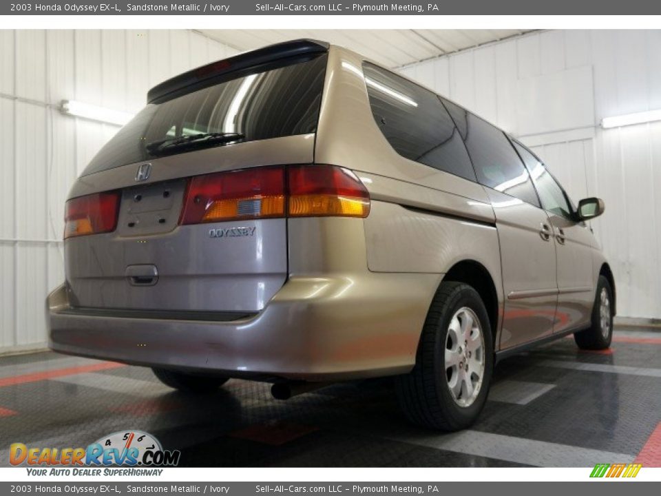 2003 Honda Odyssey EX-L Sandstone Metallic / Ivory Photo #16