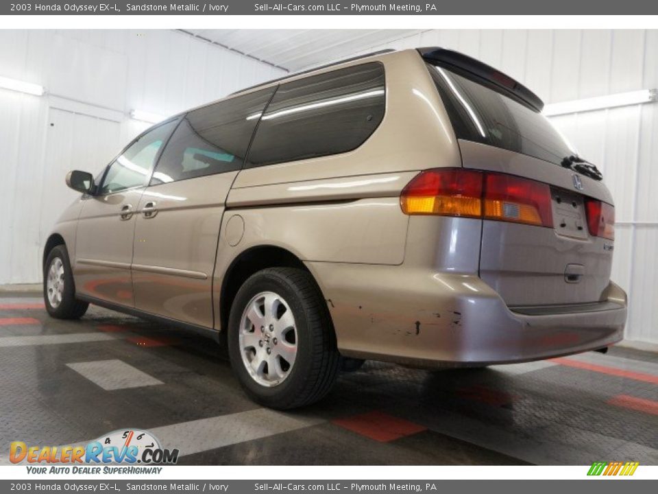 2003 Honda Odyssey EX-L Sandstone Metallic / Ivory Photo #18