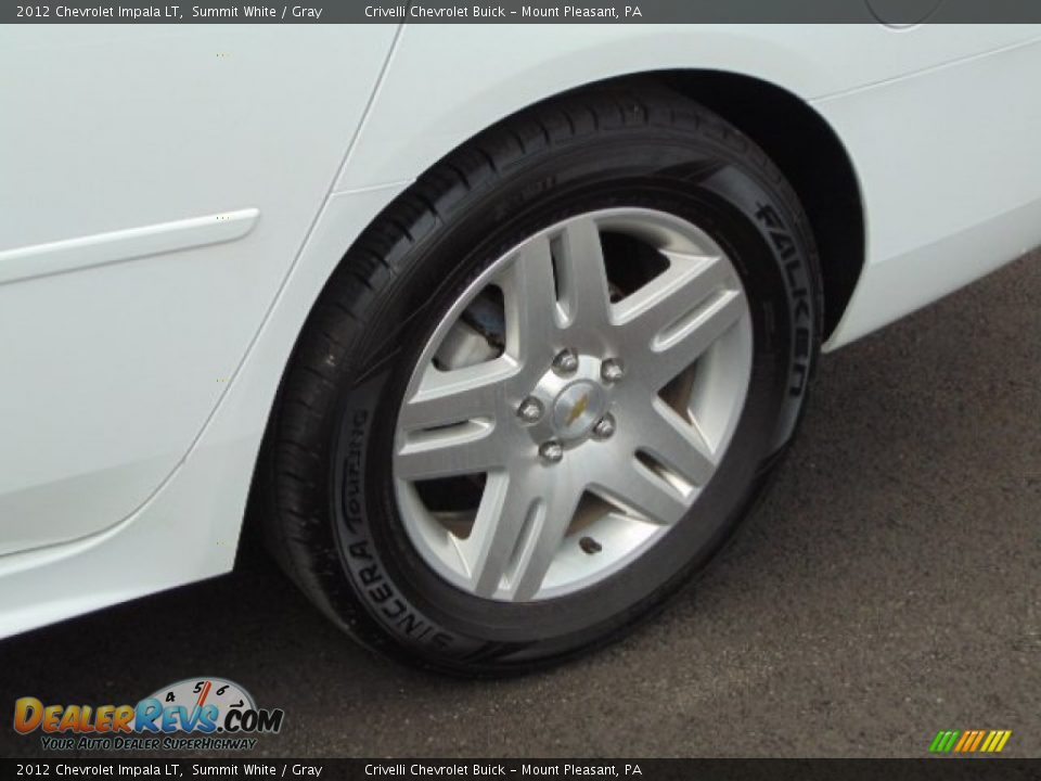 2012 Chevrolet Impala LT Summit White / Gray Photo #3