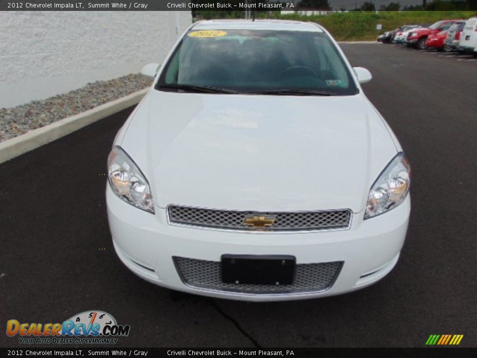 2012 Chevrolet Impala LT Summit White / Gray Photo #10