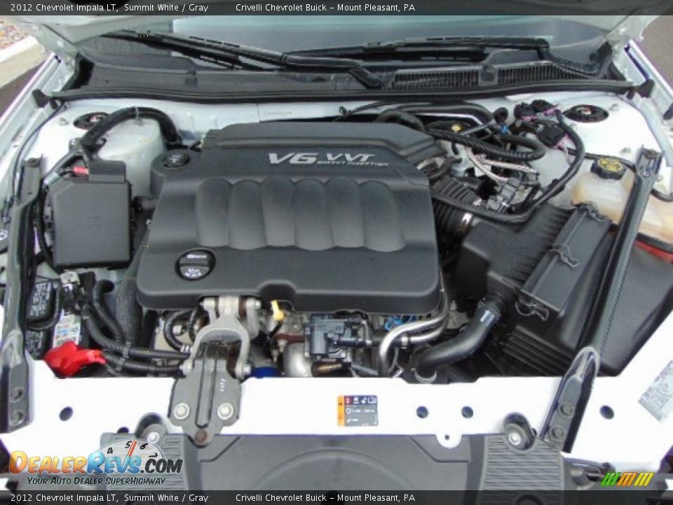 2012 Chevrolet Impala LT Summit White / Gray Photo #11