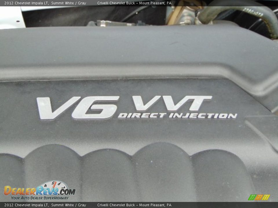 2012 Chevrolet Impala LT Summit White / Gray Photo #12