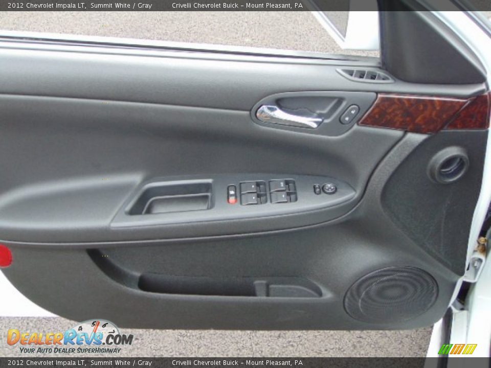 2012 Chevrolet Impala LT Summit White / Gray Photo #14
