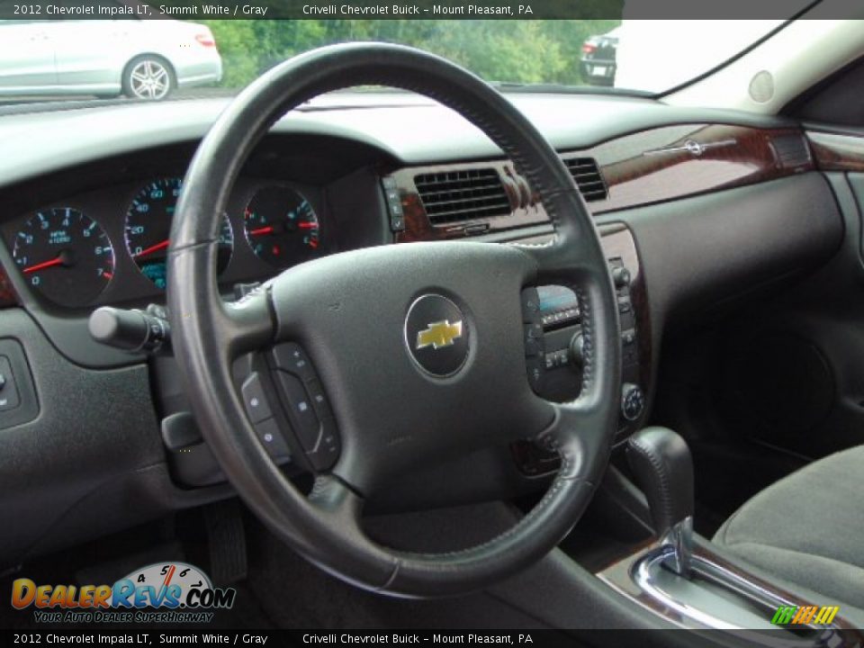 2012 Chevrolet Impala LT Summit White / Gray Photo #15