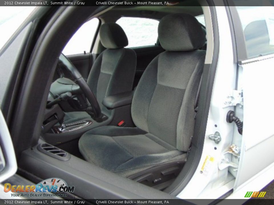 2012 Chevrolet Impala LT Summit White / Gray Photo #17