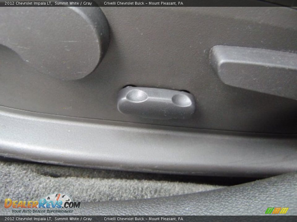 2012 Chevrolet Impala LT Summit White / Gray Photo #18