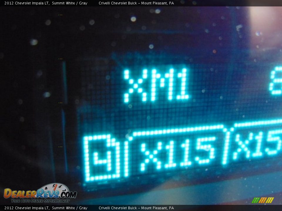 2012 Chevrolet Impala LT Summit White / Gray Photo #20