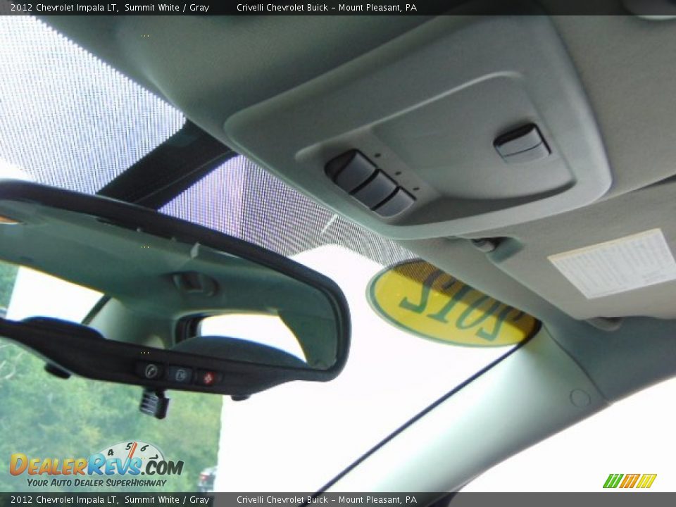 2012 Chevrolet Impala LT Summit White / Gray Photo #21