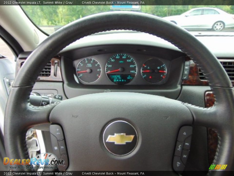 2012 Chevrolet Impala LT Summit White / Gray Photo #23