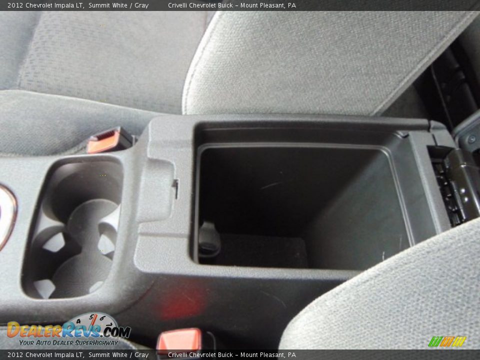 2012 Chevrolet Impala LT Summit White / Gray Photo #25