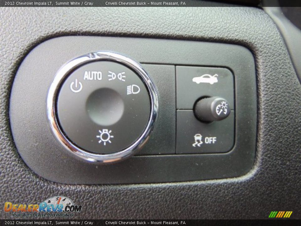 2012 Chevrolet Impala LT Summit White / Gray Photo #26