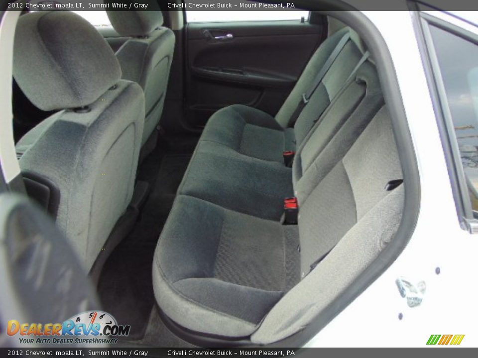 2012 Chevrolet Impala LT Summit White / Gray Photo #27