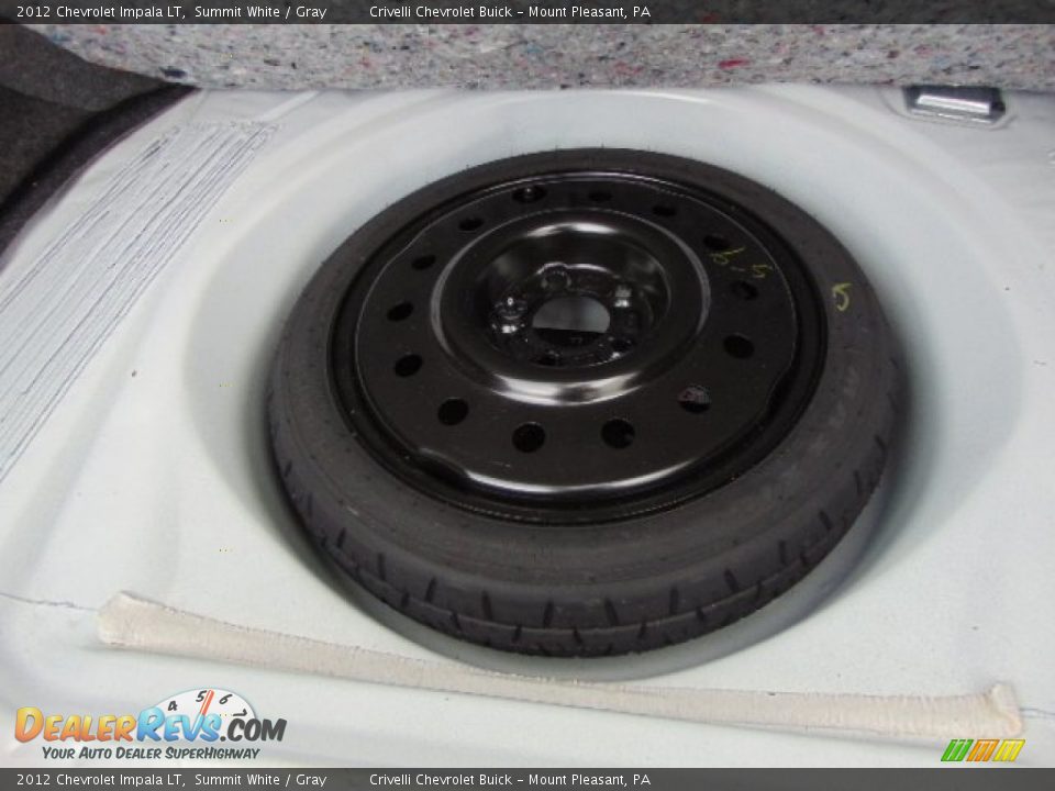 2012 Chevrolet Impala LT Summit White / Gray Photo #29