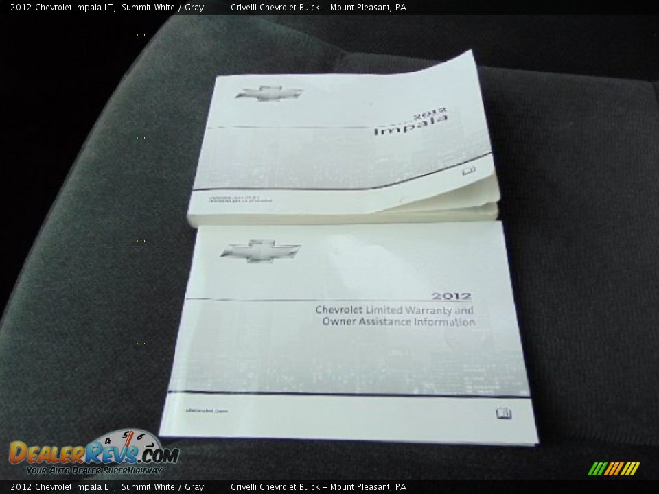 2012 Chevrolet Impala LT Summit White / Gray Photo #30