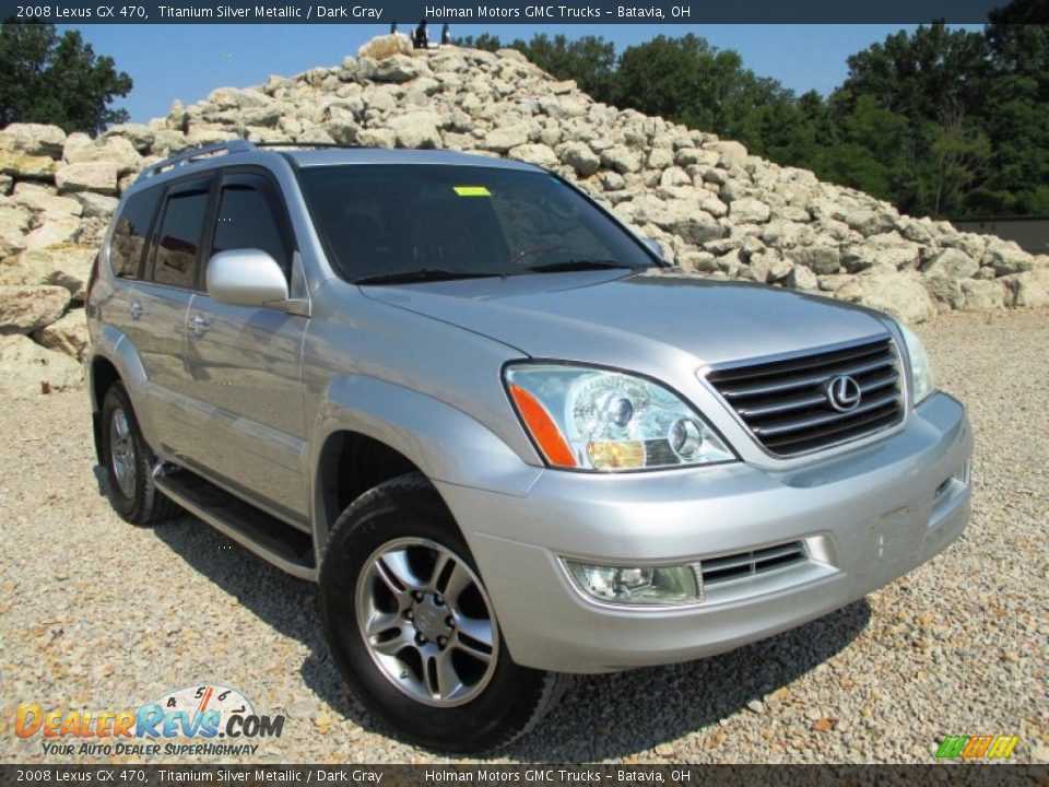 Front 3/4 View of 2008 Lexus GX 470 Photo #1