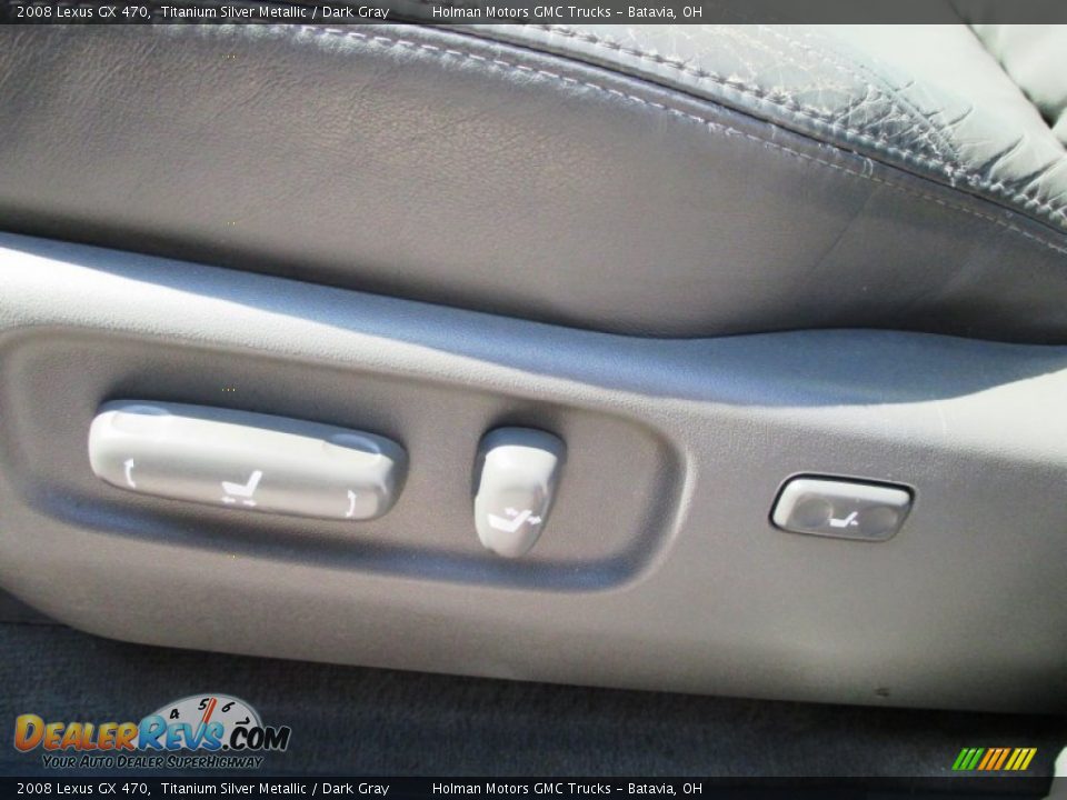 2008 Lexus GX 470 Titanium Silver Metallic / Dark Gray Photo #6