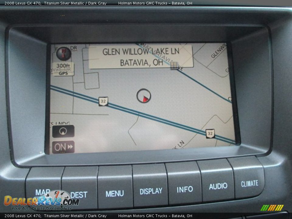 2008 Lexus GX 470 Titanium Silver Metallic / Dark Gray Photo #9