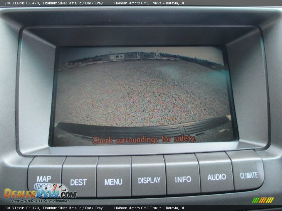 2008 Lexus GX 470 Titanium Silver Metallic / Dark Gray Photo #11