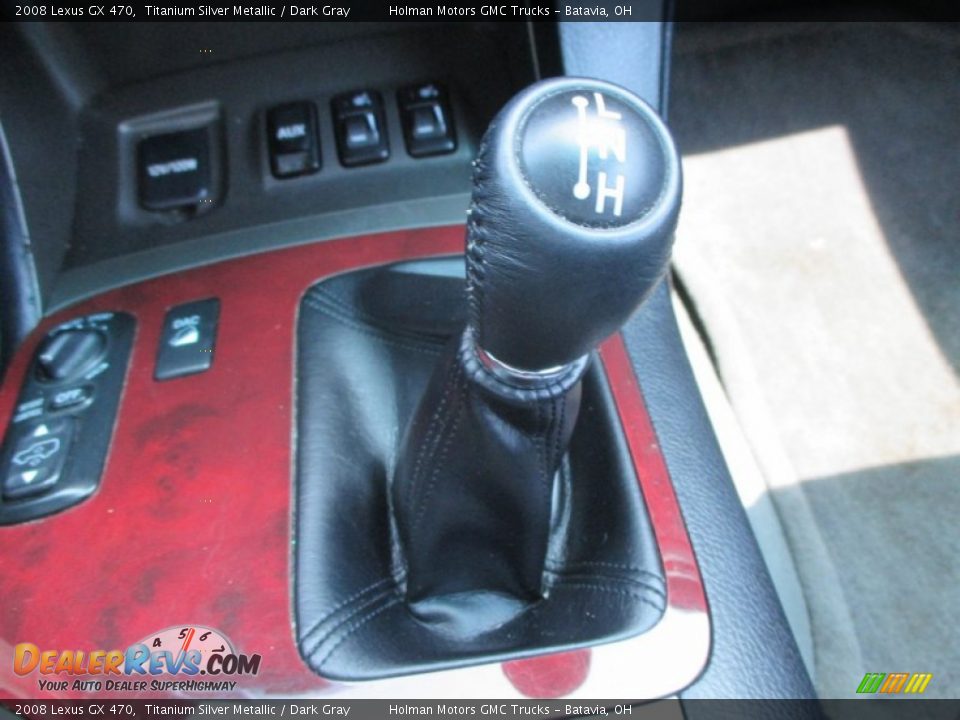 2008 Lexus GX 470 Titanium Silver Metallic / Dark Gray Photo #16