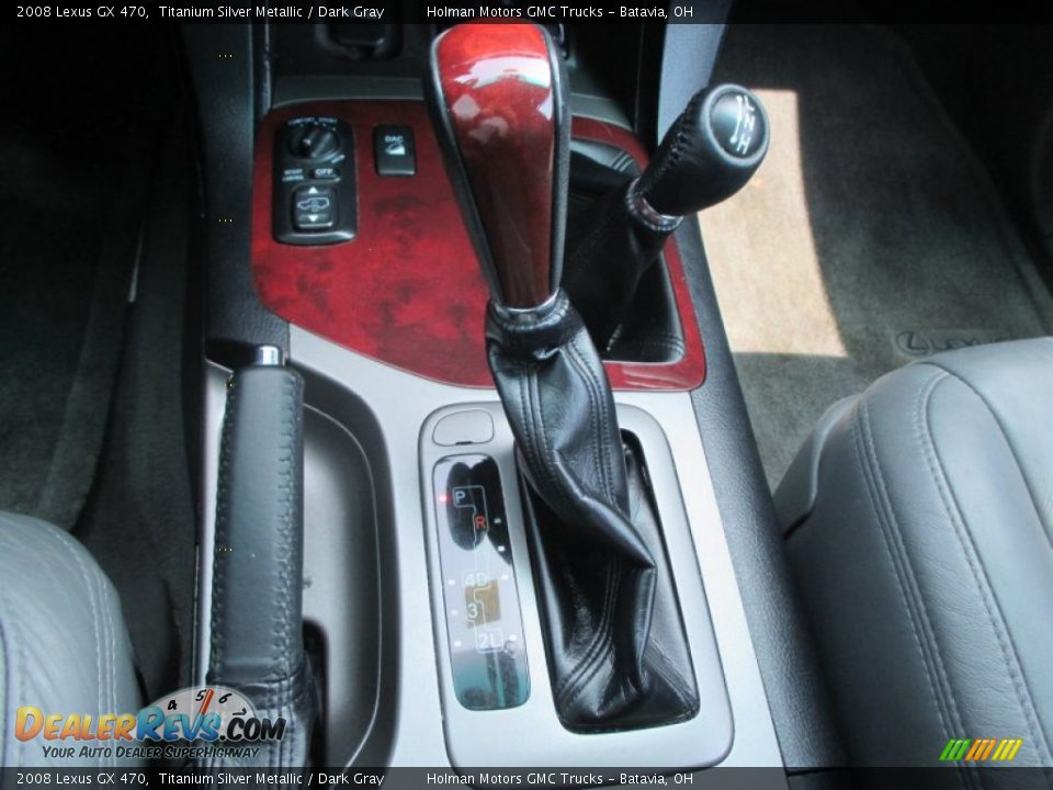 2008 Lexus GX 470 Titanium Silver Metallic / Dark Gray Photo #17