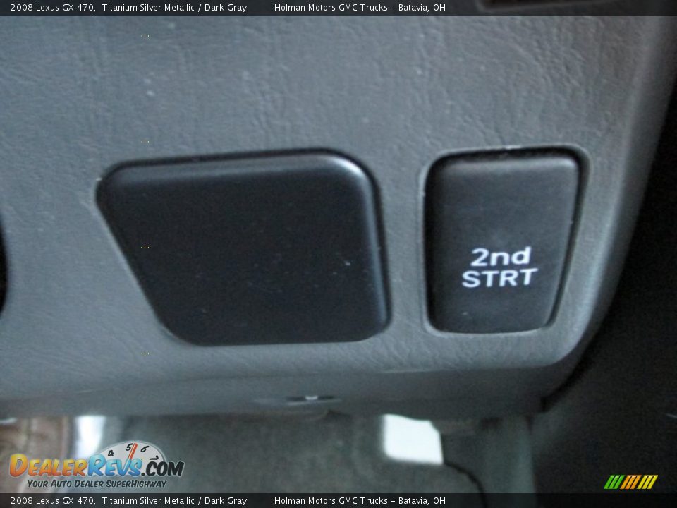 2008 Lexus GX 470 Titanium Silver Metallic / Dark Gray Photo #19