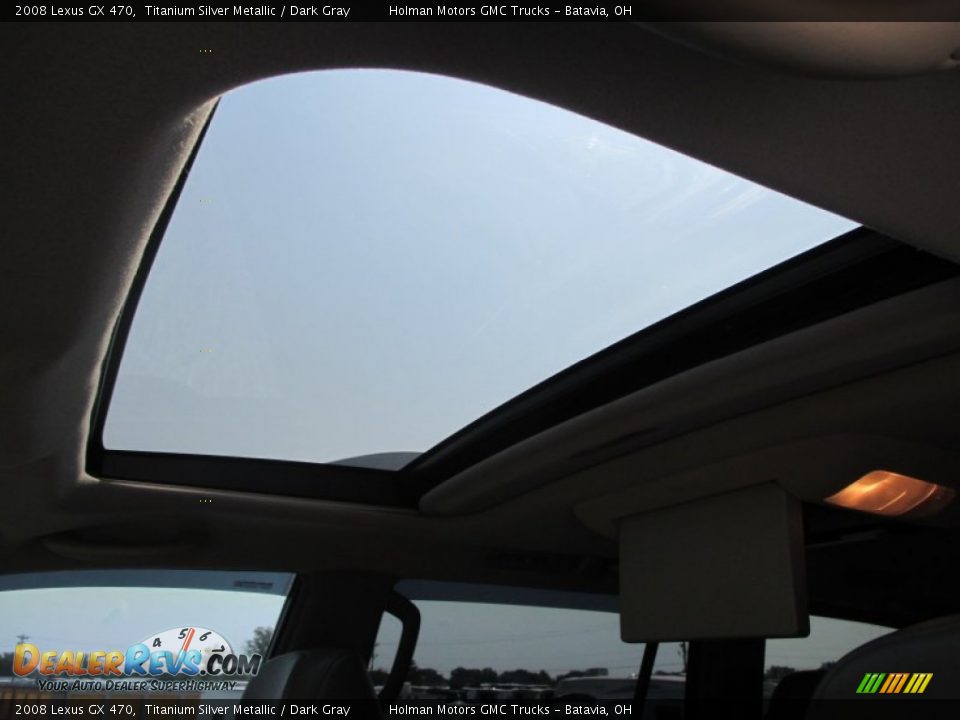2008 Lexus GX 470 Titanium Silver Metallic / Dark Gray Photo #30